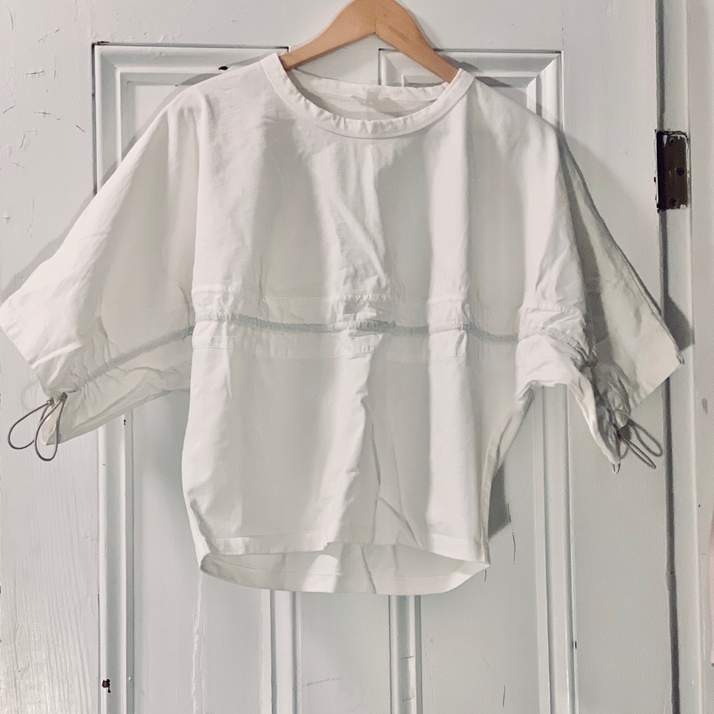 COS White Drawstring Top - Picture 7 of 7